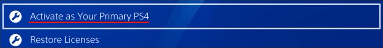 Activate Playstation 4