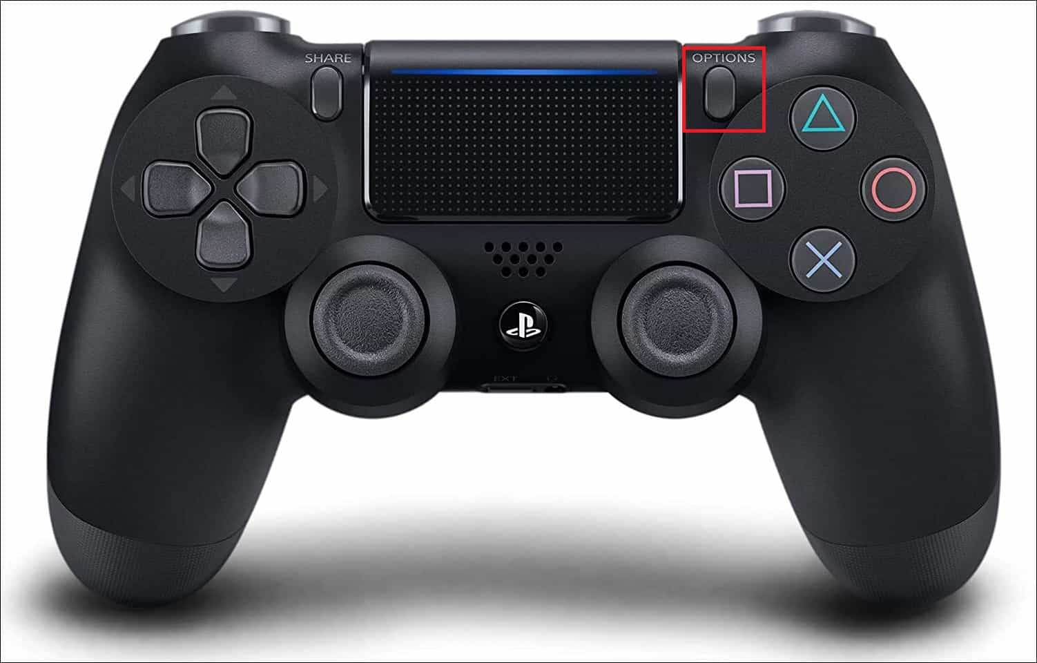 Dualshock - Options button