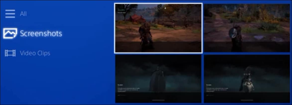 Playstation copy screenshot to USB drive