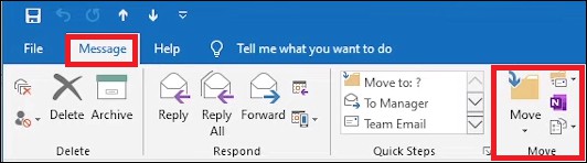 OUTLOOK - DELETE SENT MESSAGE